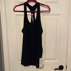 Lululemon racer back Athletica Black Tank Top